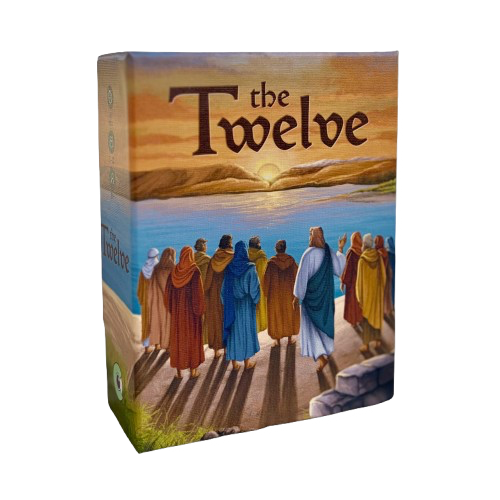 The Twelve – kartová hra, krabica s 172 ručne ilustrovanými kartami